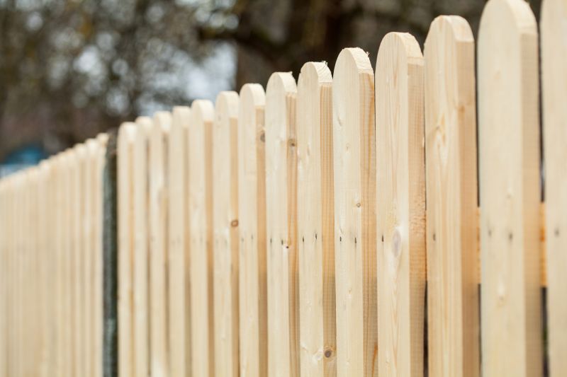 Modern Wood Fence